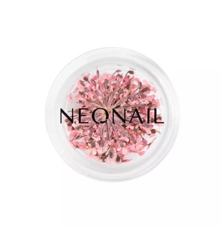 NeoNail Ozdoba Suszone Kwiaty Pink 01