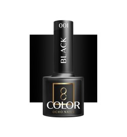 OCHO NAILS Lakier hybrydowy black 002 -5 g