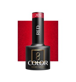 OCHO NAILS Lakier hybrydowy red 205 -5 g