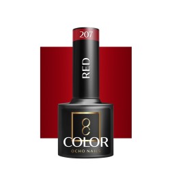 OCHO NAILS Lakier hybrydowy red 207 -5 g