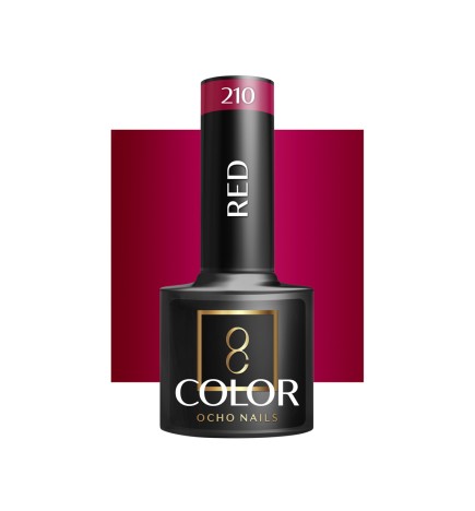 OCHO NAILS Lakier hybrydowy red 210 -5 g