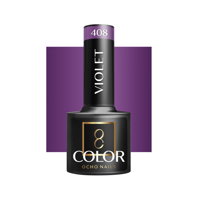 OCHO NAILS Lakier hybrydowy violet 408 -5 g