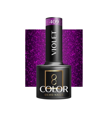 OCHO NAILS Lakier hybrydowy violet 409 -5 g