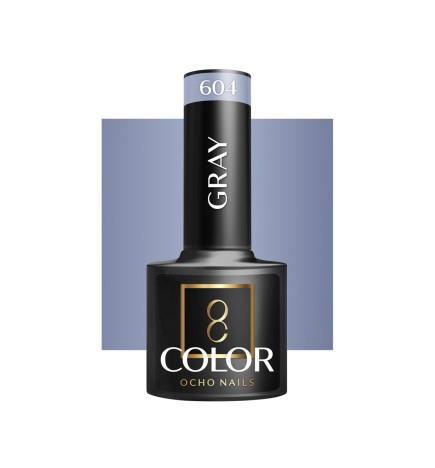 OCHO NAILS Lakier hybrydowy gray 604 -5 g