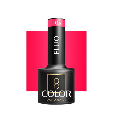 OCHO NAILS Lakier hybrydowy fluo F05 -5 g