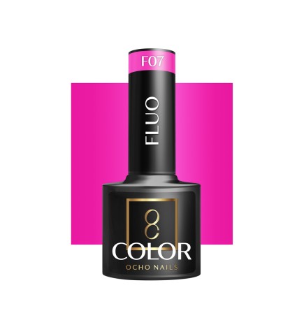 OCHO NAILS Lakier hybrydowy fluo F07 -5 g