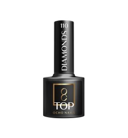 OCHO NAILS Top hybrydowy Diamonds no wipe 110 -5 g