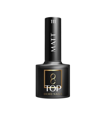 OCHO NAILS Top hybrydowy Matt no wipe 111 -5 g