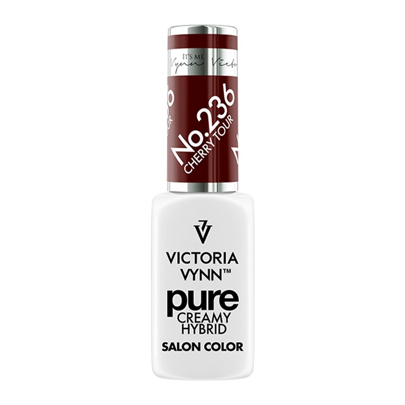 Lakier Hybrydowy Victoria Vynn Pure Creamy Hybrid No.236 Cherry Tour 8ml