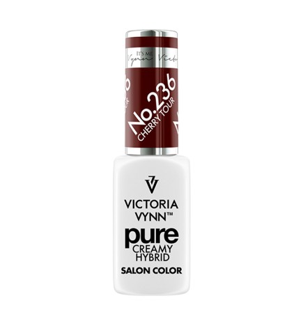 Lakier Hybrydowy Victoria Vynn Pure Creamy Hybrid No.236 Cherry Tour 8ml