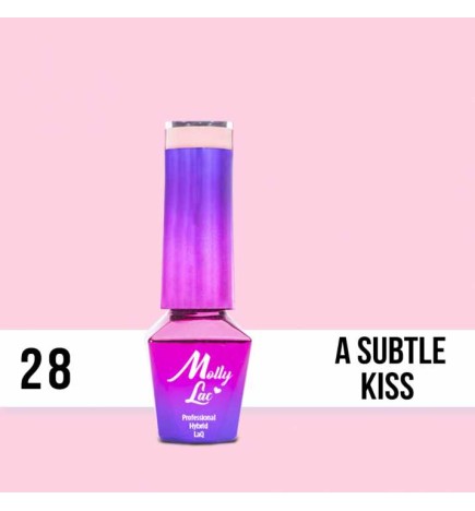 Lakier Hybrydowy MollyLac Wedding Yes, I do A Subtle Kiss Nr.28 5ml