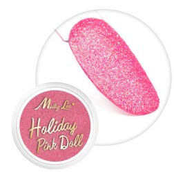 Mollylac Efekt Do Paznokci Holiday Pink Doll 1g Nr 3