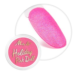 Mollylac Efekt Do Paznokci Holiday Pink Doll 1g Nr 5