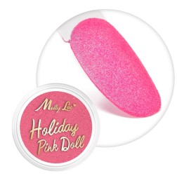 Mollylac Efekt Do Paznokci Holiday Pink Doll 1g Nr 6