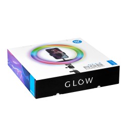 GLOW lampa pierścieniowa ring 10" RGB bsc ze statywem 10W