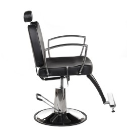 Fotel barberski HOMER II BH-31275 Czarny