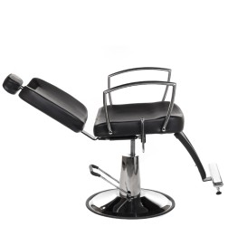 Fotel barberski HOMER II BH-31275 Czarny