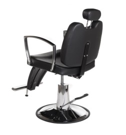 Fotel barberski HOMER II BH-31275 Czarny