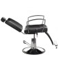 Fotel barberski HOMER II BH-31275 Czarny