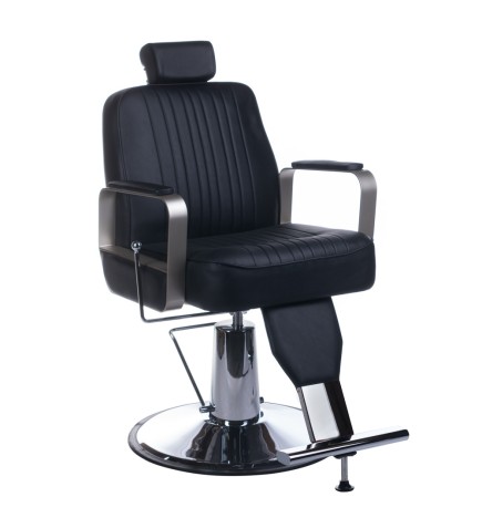 Fotel barberski HOMER BH-31237 Kremowy