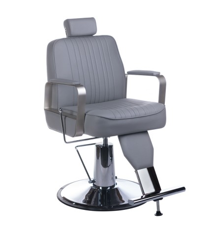 Fotel barberski HOMER BH-31237 Szary