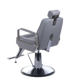 Fotel barberski HOMER BH-31237 Szary