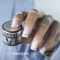 Makear Żel Do Zdobień Metallic Gel Silver 5ml