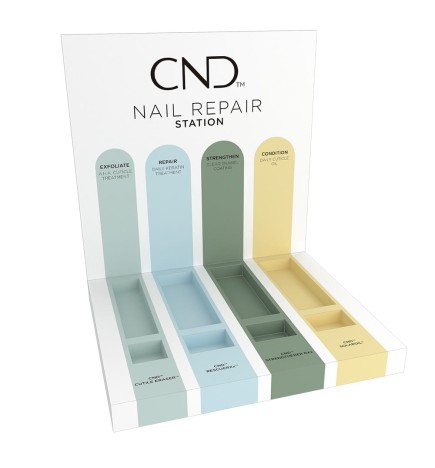 Cnd Nail Repair Station Ekspozytor Na Produkty Do Pielęgnacji Skórek I Paznokci