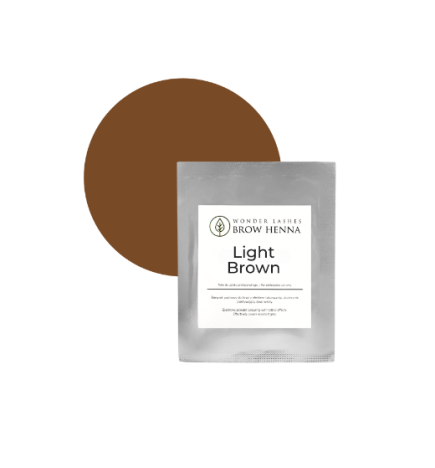 Wonder Brow Henna Pudrowa Light Brown Saszetka 1g