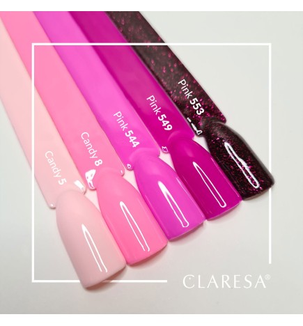 Claresa - Lakier Hybrydowy CANDY 5 -5g