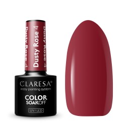 Claresa - Lakier Hybrydowy DUSTY ROSE 4 -5g