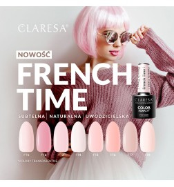 Claresa - Lakier Hybrydowy FRENCH TIME 8-5g