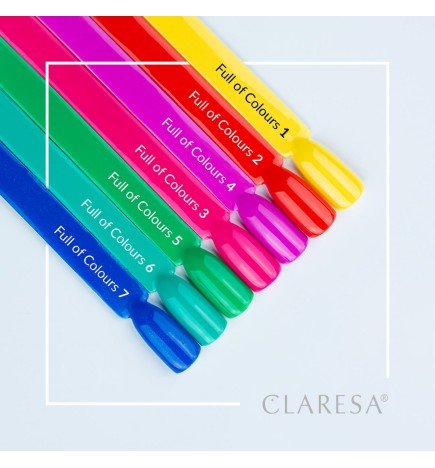 Claresa - Lakier Hybrydowy FULL OF COLOURS 4 -5g