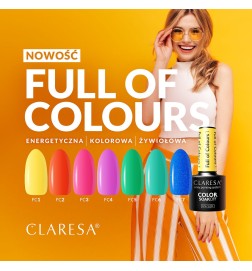 Claresa - Lakier Hybrydowy FULL OF COLOURS 4 -5g