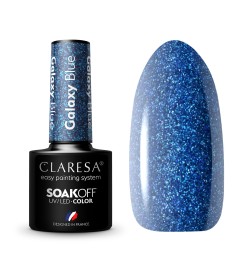 Claresa - Lakier Hybrydowy GALAXY BLUE -5g