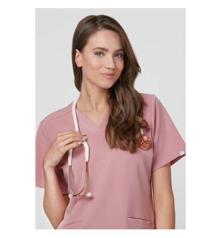 Bluza Medyczna Emily Scrubs Blossom Pink