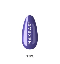 Makear Lakier Hybrydowy 733 Regular 8Ml