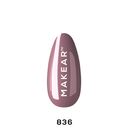 Makear Lakier Hybrydowy 836 Regular 8Ml