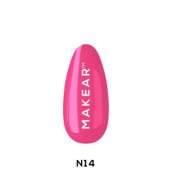 Makear Lakier Hybrydowy N14 Neon 8Ml