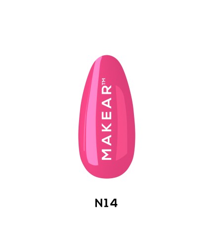 Makear Lakier Hybrydowy N14 Neon 8Ml