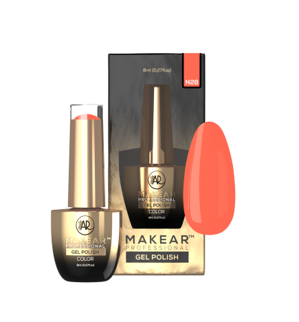 Makear Lakier Hybrydowy N28 Neon 8Ml