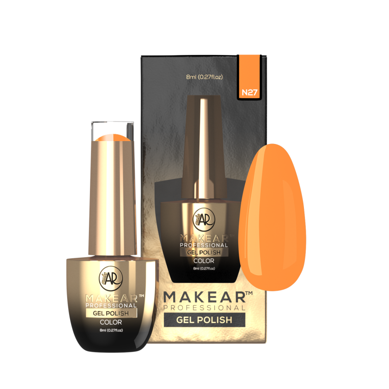 Makear Lakier Hybrydowy N27 Neon 8Ml