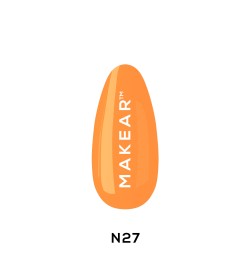 Makear Lakier Hybrydowy N27 Neon 8Ml