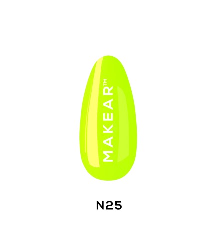 Makear Lakier Hybrydowy N25 Neon 8Ml