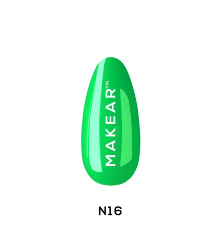 Makear Lakier Hybrydowy N16 Neon 8Ml