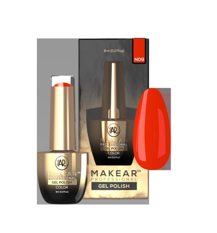 Makear Lakier Hybrydowy N09 Neon 8Ml