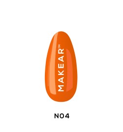 Makear Lakier Hybrydowy N04 Neon 8Ml