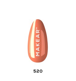 Makear Lakier Hybrydowy 520 Regular 8Ml