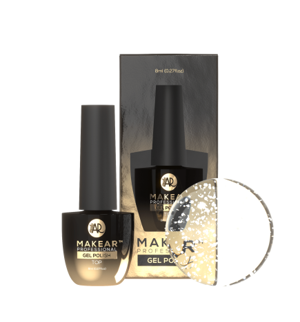 Makear Top White Dot No Wipe 8ml