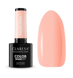 Claresa - Lakier Hybrydowy PASTEL GLAM 1 -5g